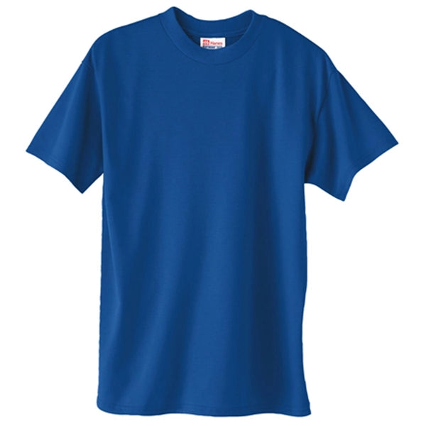 Hanes Heavyweight 50/50 Crew Neck Tee - Dark/Color