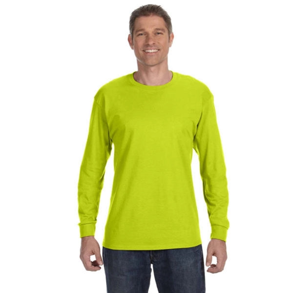 Hanes Long Sleeve Beefy-T - Dark/Color