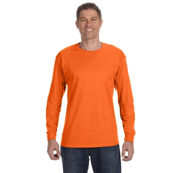 Hanes Long Sleeve Beefy-T - Dark/Color