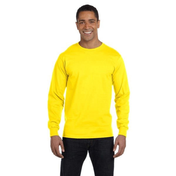 Hanes Long Sleeve Beefy-T - Dark/Color