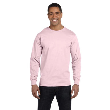 Hanes Long Sleeve Beefy-T - Dark/Color