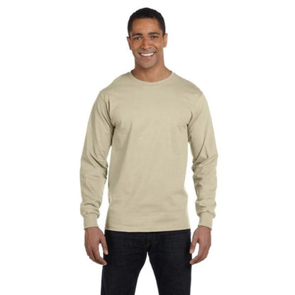 Hanes Long Sleeve Beefy-T - Dark/Color