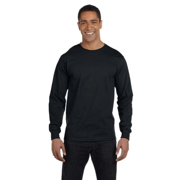 Hanes Long Sleeve Beefy-T - Dark/Color