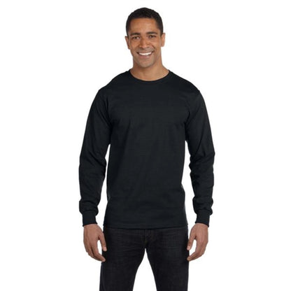 Hanes Long Sleeve Beefy-T - Dark/Color