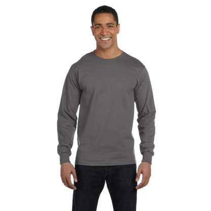 Hanes Long Sleeve Beefy-T - Dark/Color