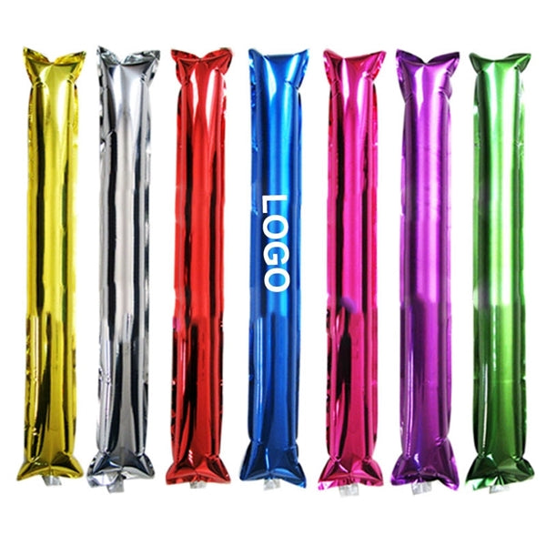 24" Aluminum Film Inflatable Thunder Cheering Sticks