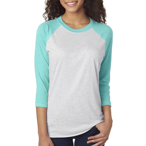 Next Level Unisex Triblend 3/4 Sleeve Raglan Tee