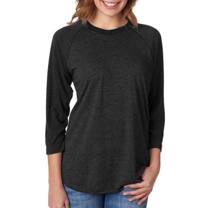 Next Level Unisex Triblend 3/4 Sleeve Raglan Tee
