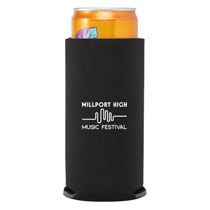12 oz Slim Collapsible Insulated Can Cooler Sleeve