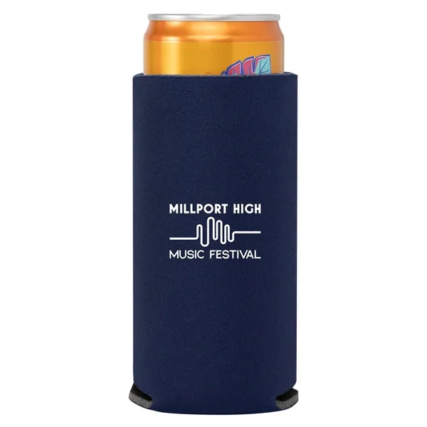 12 oz Slim Collapsible Insulated Can Cooler Sleeve