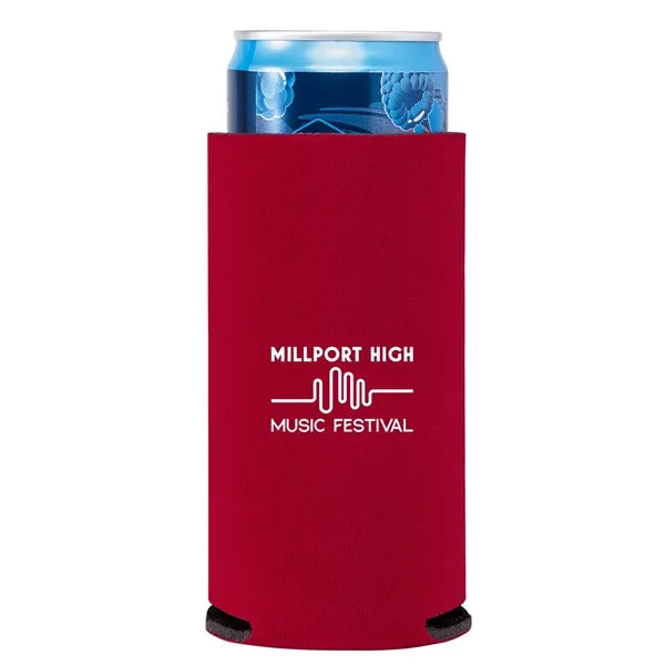 12 oz Slim Collapsible Insulated Can Cooler Sleeve