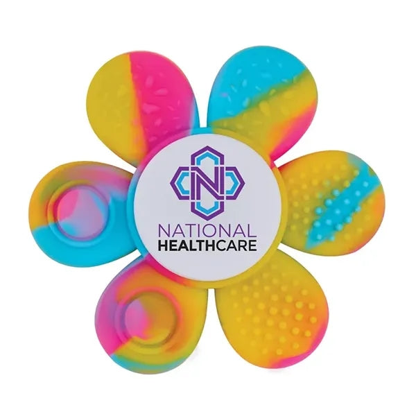 Fafa Flower-Shaped Tactile Fidget Spinner