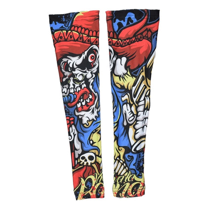 Dye-sublimated compression arm sleeves, Youth & Adult size