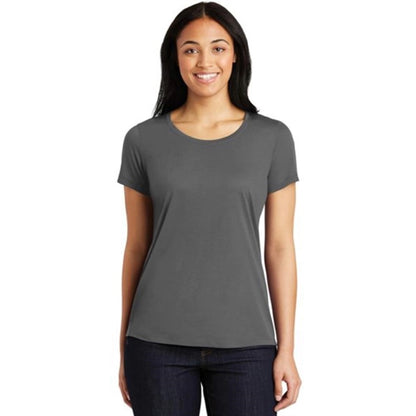 Sport-Tek Ladies Cotton Touch Scoop Neck Tee