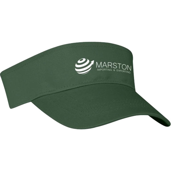 Cotton Twill Visor - Silkscreen