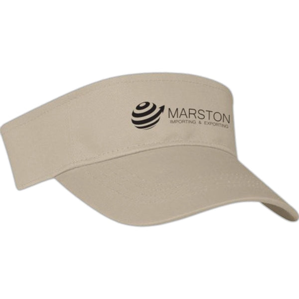 Cotton Twill Visor - Silkscreen