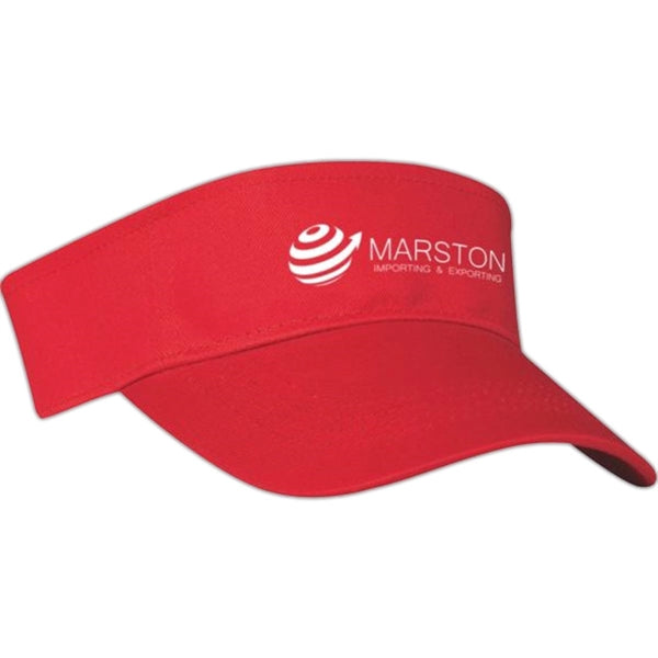 Cotton Twill Visor - Silkscreen