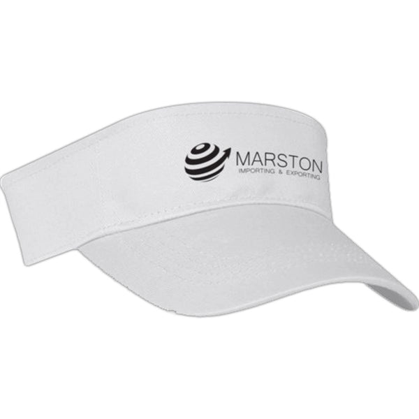 Cotton Twill Visor - Silkscreen