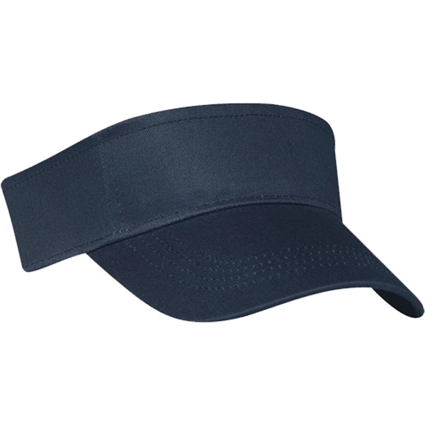 Cotton Twill Visor - Embroidered