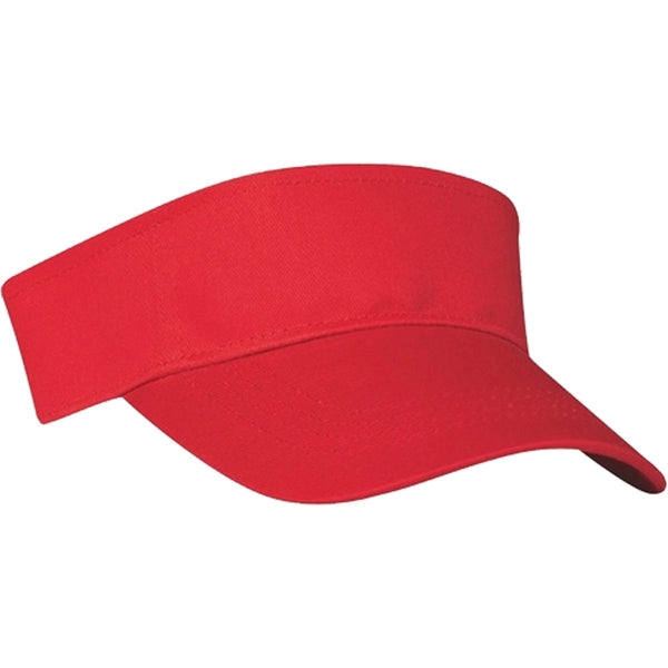 Cotton Twill Visor - Embroidered