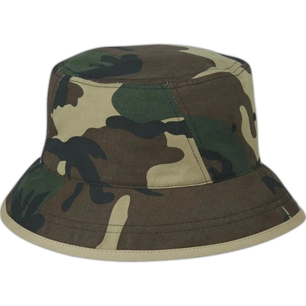 Cotton Twill Bucket Hat - Embroidered