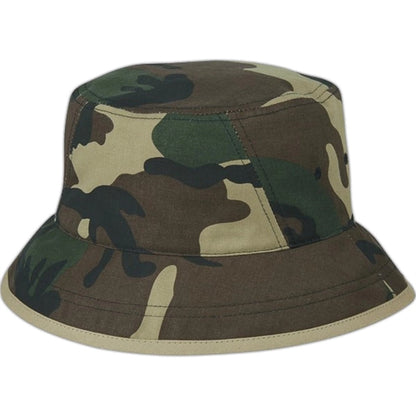 Cotton Twill Bucket Hat - Embroidered