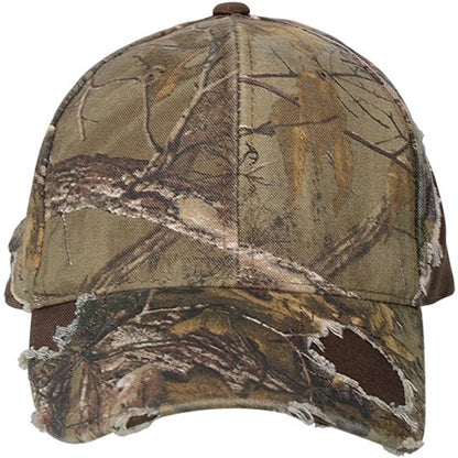 Camo Cap With Fray