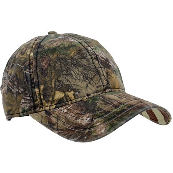 Camo Cap with Flag Print Undervisor