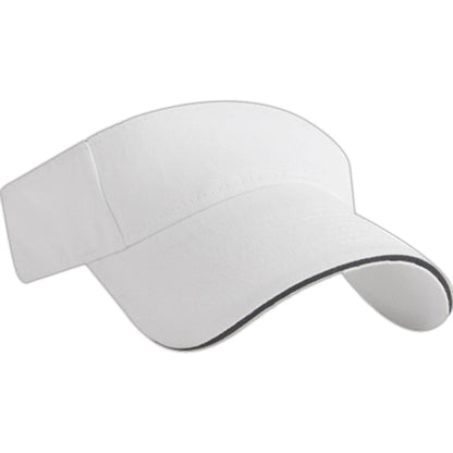 Brushed Cotton Twill Sandwich Visor