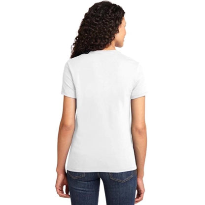 Port & Company Ladies Essential T-Shirt - White/Neutral
