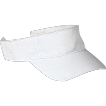 Big Accessories Cotton Twill Visor - Dark/All