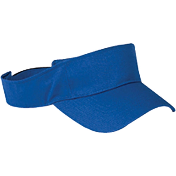 Big Accessories Cotton Twill Visor - Dark/All
