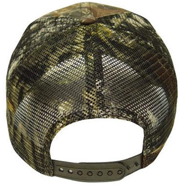 All Over Camo Mesh Back Trucker Cap - Structured