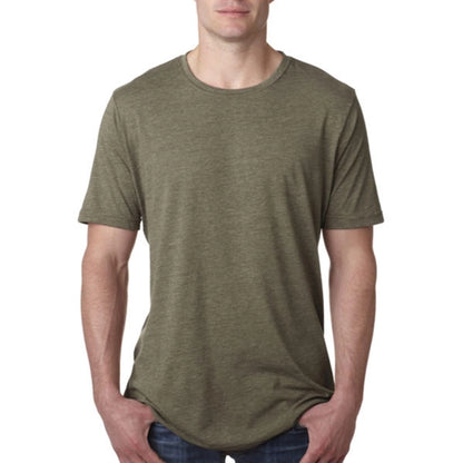 Next Level Men's Poly/Cotton Crew Neck Tee
