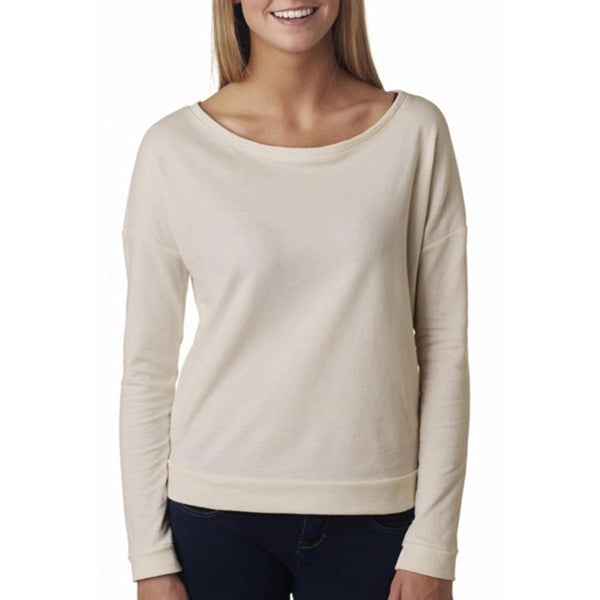 Next Level The Terry Long-Sleeve Scoop Tee
