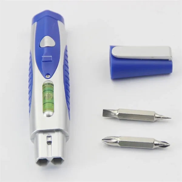 3-in-1 Pocket Multi-Function Tool Pen With Light Screwdriver