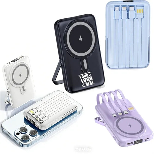 10000MAh Magnetic Power Bank with LED Display