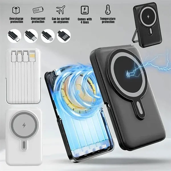 10000MAh Magnetic Power Bank with LED Display