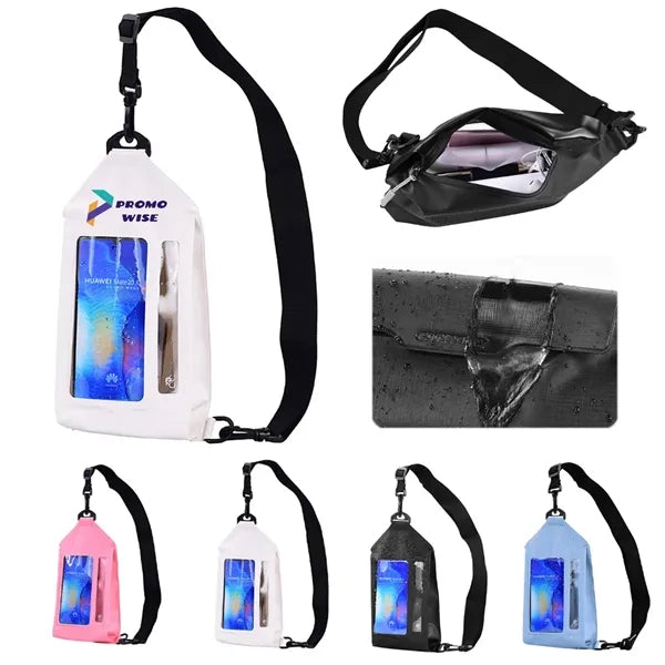 Outside Sports Crossbody Waterproof Touch Screen Waist Bag