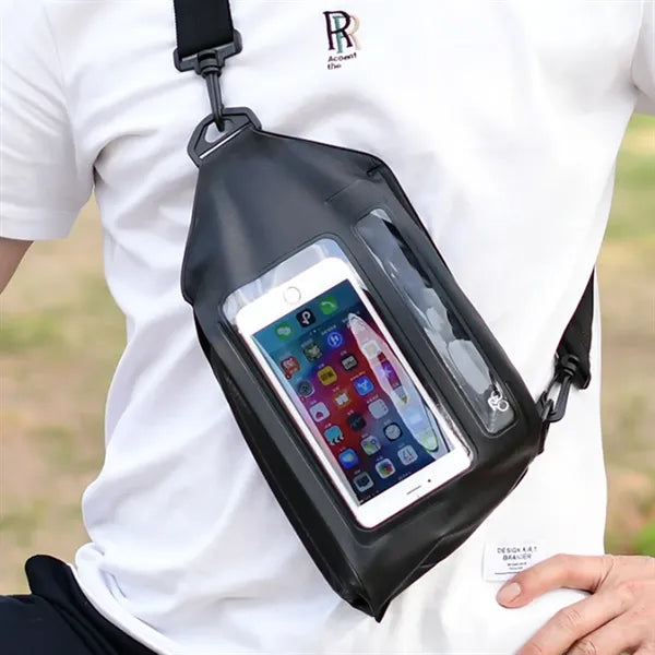 Outside Sports Crossbody Waterproof Touch Screen Waist Bag