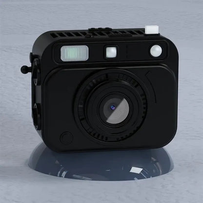 Multifunctional Waist Hanging Neck Fan Camera USB Charging