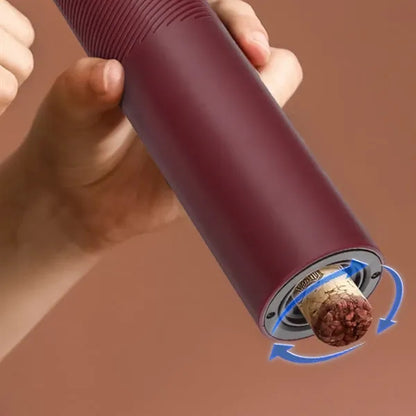Fully Automatic Electric Wine Bottle Opener With Base