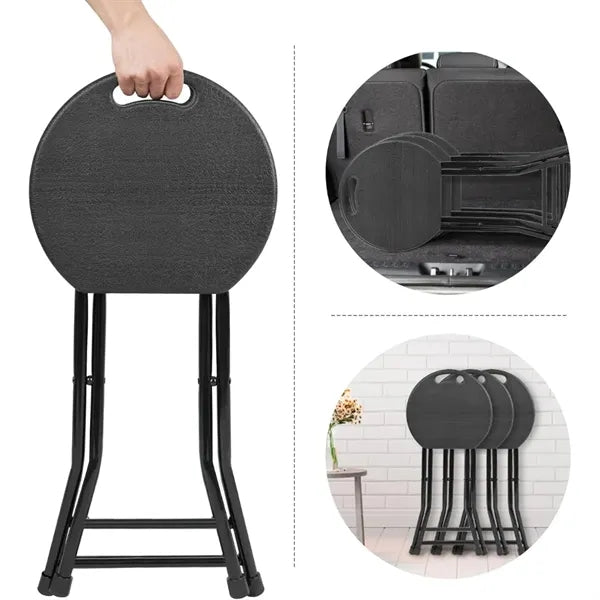 Folding Stool With Handle