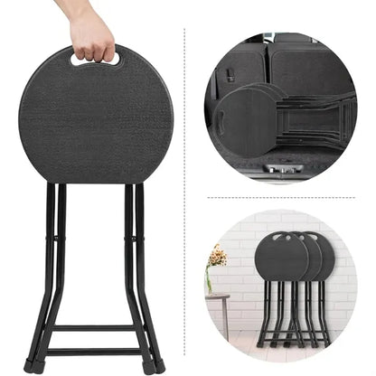 Folding Stool With Handle