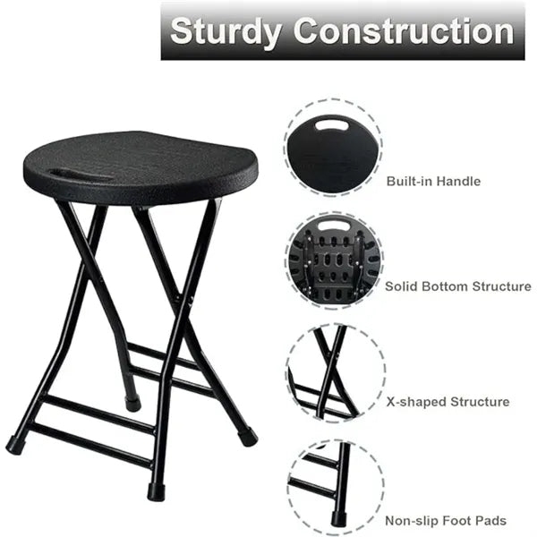 Folding Stool With Handle