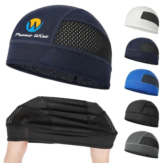 Summer Breathable Mesh Lined Cycling Beanie