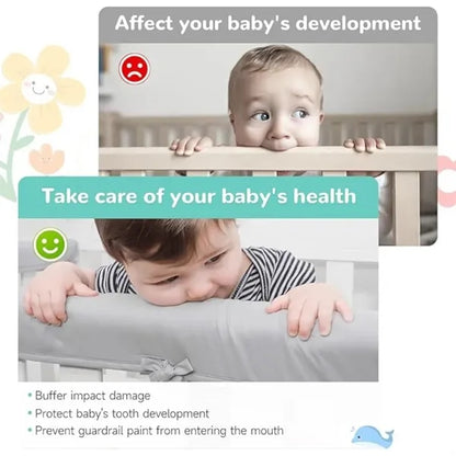 Teething Edge Crib Rail Cover