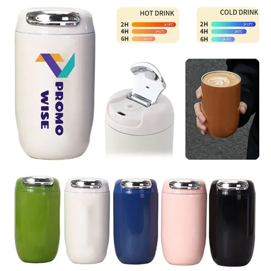 316 Stainless Steel Goose Egg Shape Leak-Proof Thermos Cup