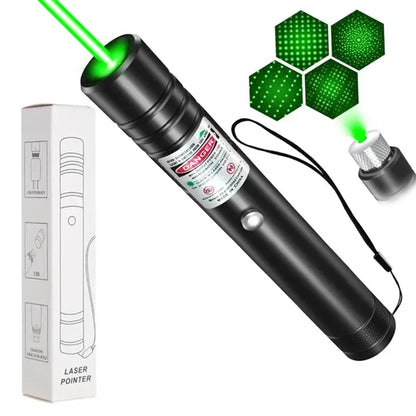 Green Beam Flashlight