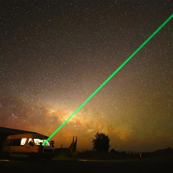 Green Beam Flashlight